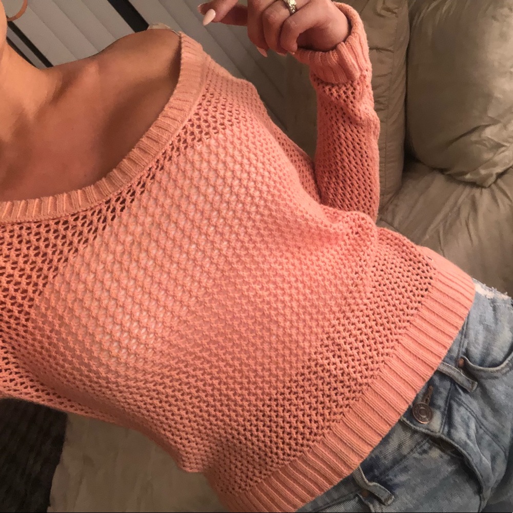 Open knit guess sweater